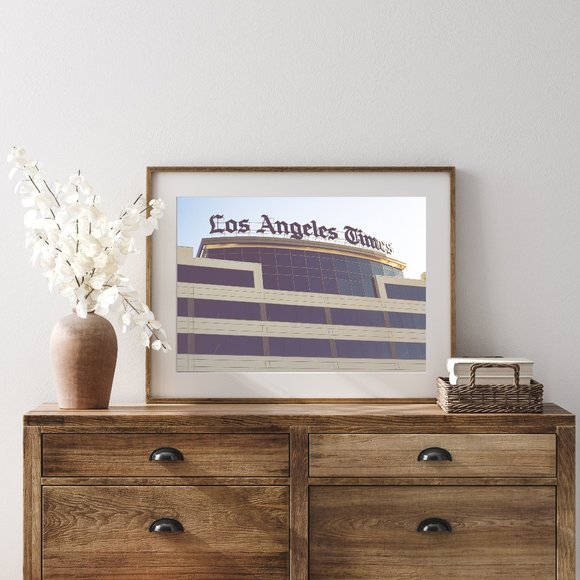 20 x 30 Los Angeles Times Photography Print